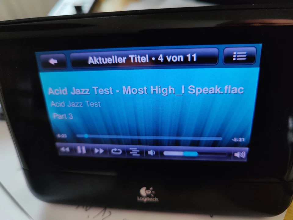 Logitech Squeezebox Touch WLAN Musikplayer Lyrion - Bild 2 von 2