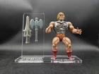 MOTU Vintage Battle-Armor He-Man Acrylic Base Set ** No Figure Included **