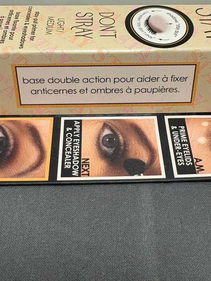 Benefit Stay Don`t Stray - Primer for Eyeshadow & Concealer Light/Medium - Image 3 of 4