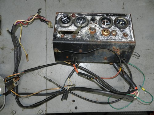 Toro Groundsmaster 325D Diesel Gauge Panel Display Switch Throttle Instruments