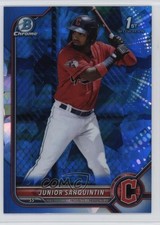 2022 Bowman Sapphire Edition Chrome Prospects Junior Sanquintin #BCP-80 5h0