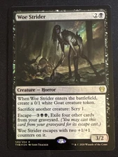 1x Foil Woe Strider (123) Theros Beyond Death LP MTG Magic the Gathering x1 MKE