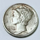 1941 P MERCURY HEAD DIME SILVER 10 C - 90% SILVER - CIRCULATED COIN #5615