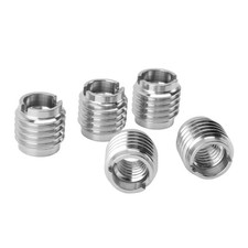 Threaded Inserts G3/8 Thread Stainless Steel Thread Knurled Nuts For Wooden Tap_