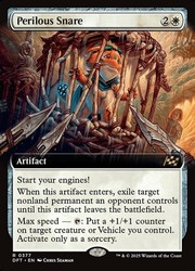 Perilous Snare (Extended Art) Foil #377 Aetherdrift