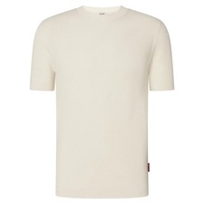 JOOP Jeans Men s T-Shirt Sandero Knit Structure Cotton Round Neck