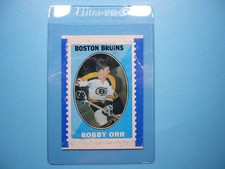 1970/71 TOPPS O-PEE-CHEE NHL HOCKEY STICKER STAMP BOBBY ORR BOSTON BRUINS OPC