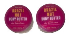 2 Trader Joe  s Brazil Nut Body Butter BRAZILIAN Cream Limited Edition