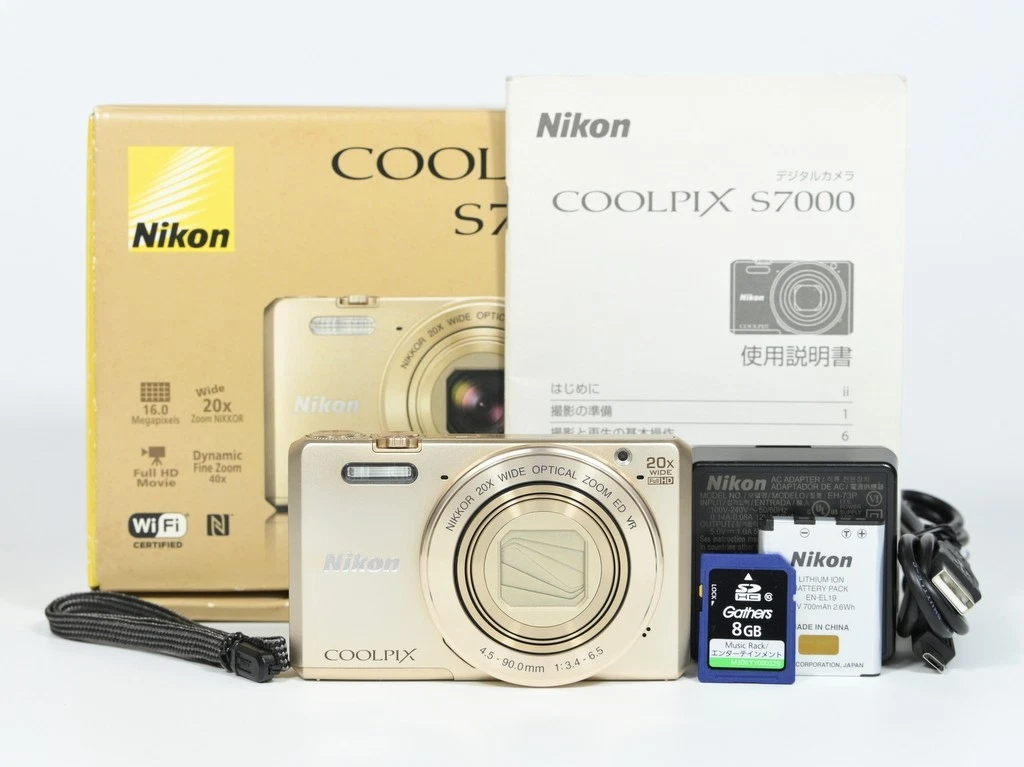 Nikon COOLPIX Nikon Coolpix S7000 20-29.9x Digital Cameras for