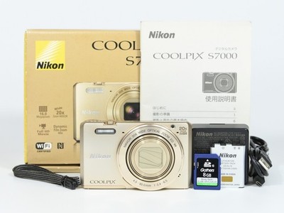 Buy Nikon Coolpix S7000 Gold S7000GL From Japan online | eBay