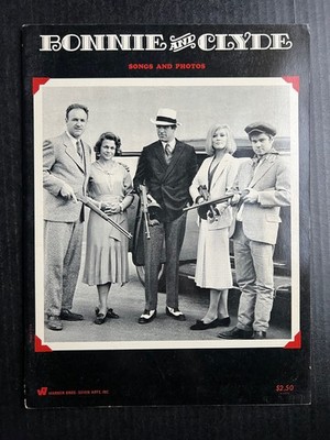 Bonnie and Clyde Songs and Photos Sheet Music Warner Bros
