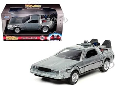 DELOREAN DMC (TIME MACHINE) "BACK TO THE FUTURE 1" 1985 1/32 DIECAST JADA 32185