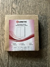 Quinetic 2 Gang Wireless Switch white