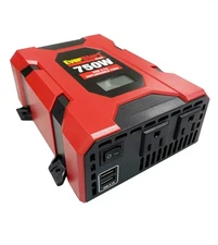 EverStart 750W DC to AC Power Inverter - Black/Red