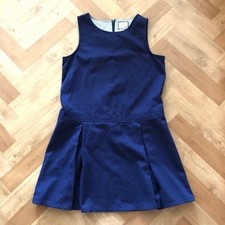 GYMBOREE Girls Navy Formal Dress Size 12 Sleeveless Pleated Party Wedding