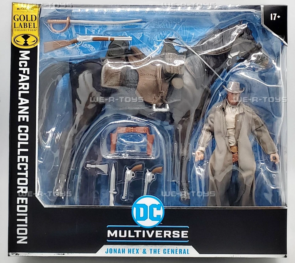 DC Multiverse Jonah Hex and The General Action Figure Set 2024 McFarlane 17147 - Image 2 of 4