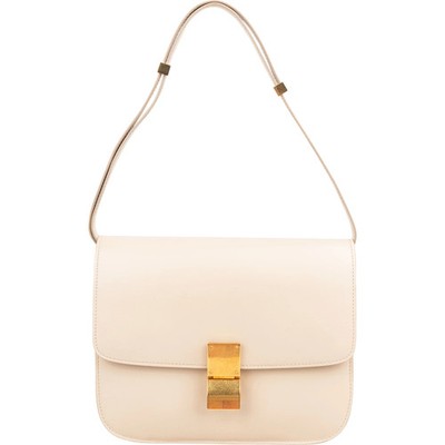 Celine Calfskin Classic Box Medium Crossbody Bag Tasche