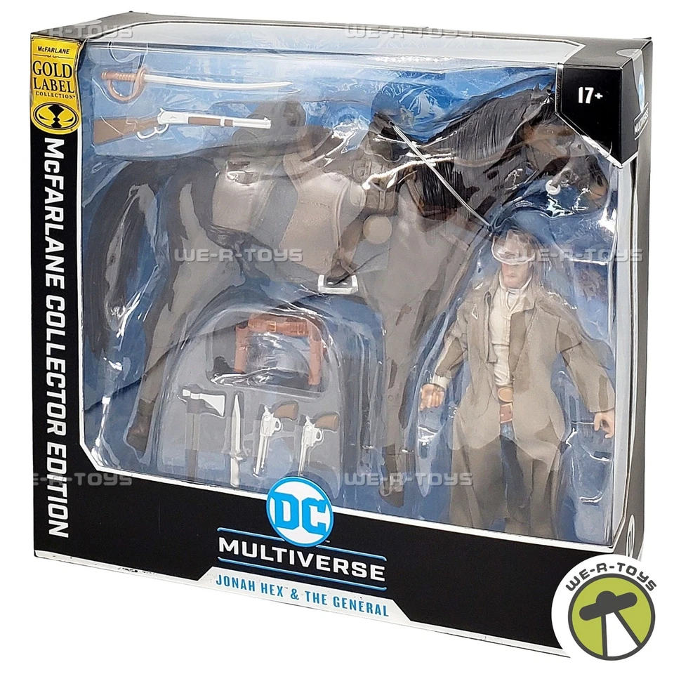 DC Multiverse Jonah Hex and The General Action Figure Set 2024 McFarlane 17147 - Image 1 of 4