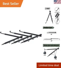 Ultimate Tree Stand Bow Hanger - Luxury Gear Holder Hook Set of 3 for Effortl...