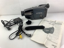 Videocamera Hitachi VM-E53E videocamera vintage + manuale ricambi o riparazioni
