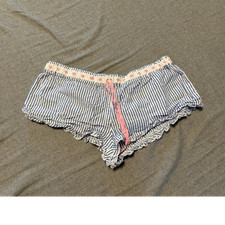 Censored  Damen Schlafshorts S gestreift Baum...