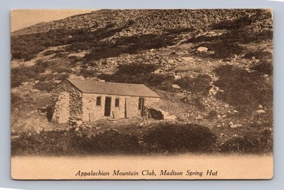 Boston Antique New Hampshire Appalachian Madison Spring Hut 1908