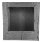 1Pc Retro Wall Flowerpot Creative Wooden Plant Holder Home Chic Decoration