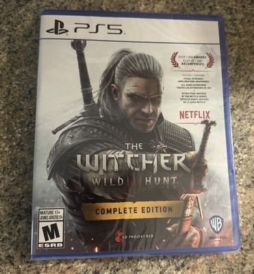 CD Projekt RED The Witcher 3 Wild Hunt Complete Edition PS5 Expansions Brand New