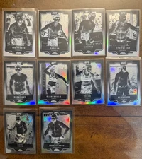 23 Card Lot UFC TOPPS CHROME Negative refractor cards - contenders + ex-champs 