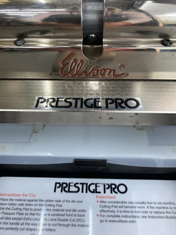Ellison Prestige Pro Lever Press Handle Die Cutting Machine - Image 3 of 4