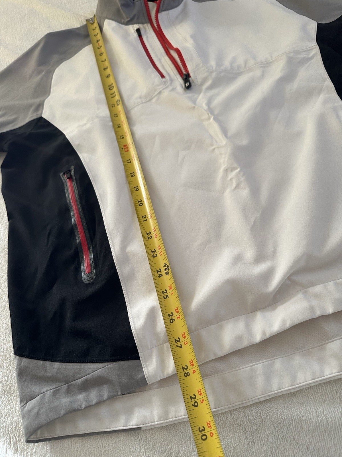 FootJoy Dryjoys Tour Collection Windshirt Mens Short Sleeve Waterproof Rain Sz M