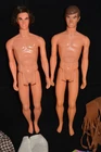 Vtg. Mattel Ken Doll Lot Live Action Ken #1159 /Mod Hair Ken #4224 Bendable Legs