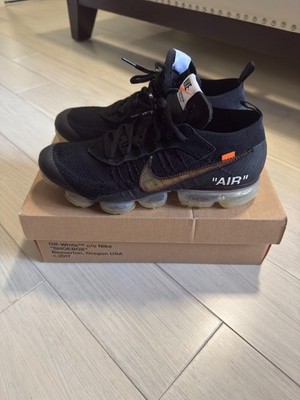 Size 10 - Nike Air VaporMax x Off-White Black Men s AA3831-002