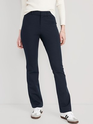 NWT Old Navy High-Waisted Pixie Flare Pants sz 16 Tall #611133 Blue