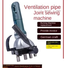 Automatic Electric Air Duct Sewing Machine, Pneumatic Handheld Joint Angle Edge