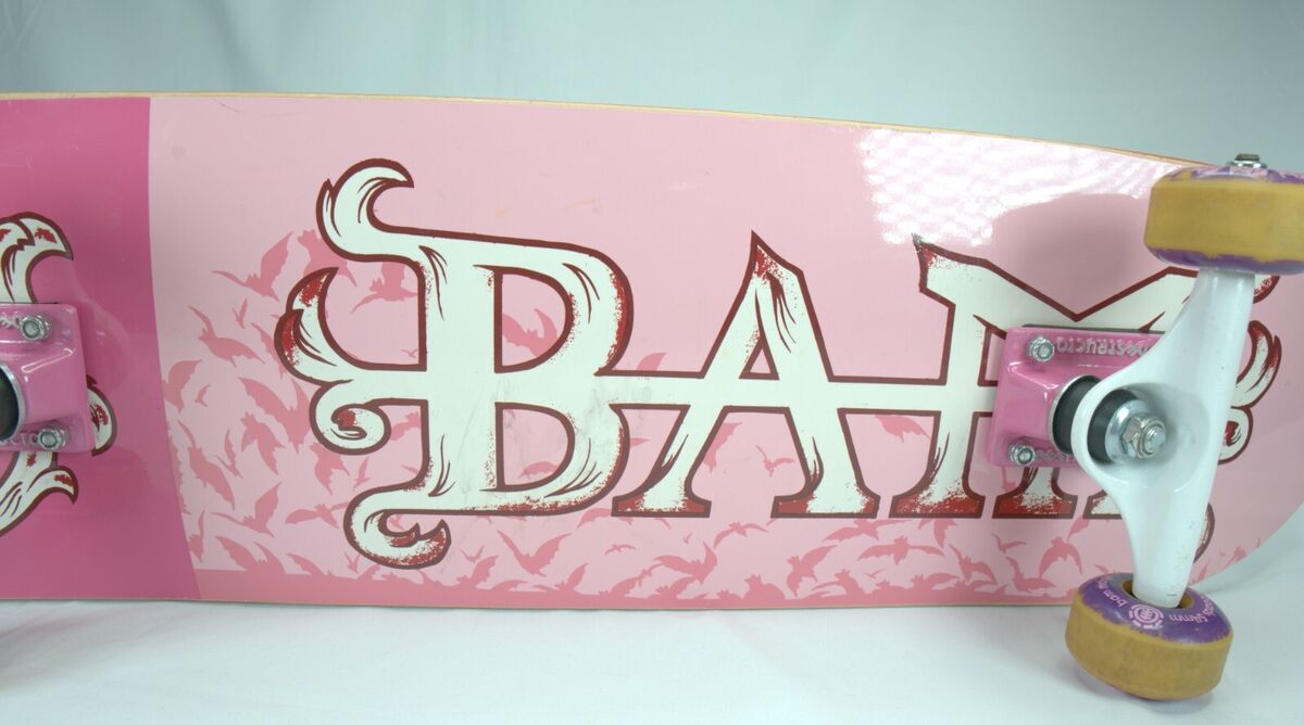 Bam Margera HIM IV (2003) Skateboard Deck Element PINK Bam Margera HIM IV (2003) Skateboard Deck Element PINK
