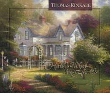 Home Is Where the Heart Is; Thomas Kin- 9781565077638, hardcover, Thomas Kinkade