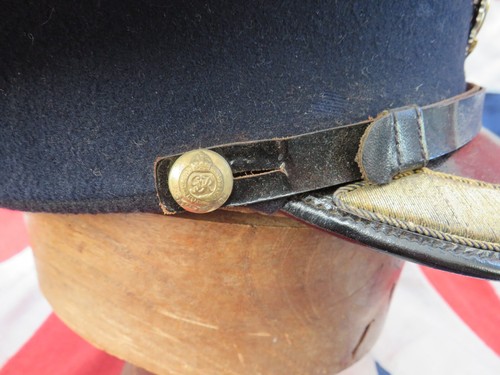 1950's KC British Army Royal Engineer's Officer's Peaked Cap, Size 57-58 cm - Picture 4 of 15