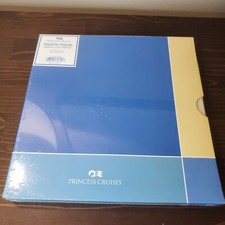 PRINCESS CRUISES PHOTO FOLIO HOLDS 2, 6 X 8 PHOTOS BRAND NEW IN PLASTIC