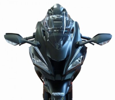 Windschild Doppelblase Fabbri Rauch klar für Kawasaki Ninja Zx-10r 2016 2017