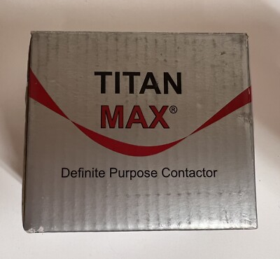 Packard TMX240A2 Titan Max Definite Purpose Contactor 2 Pole 40 Amp 24 Volt Coil