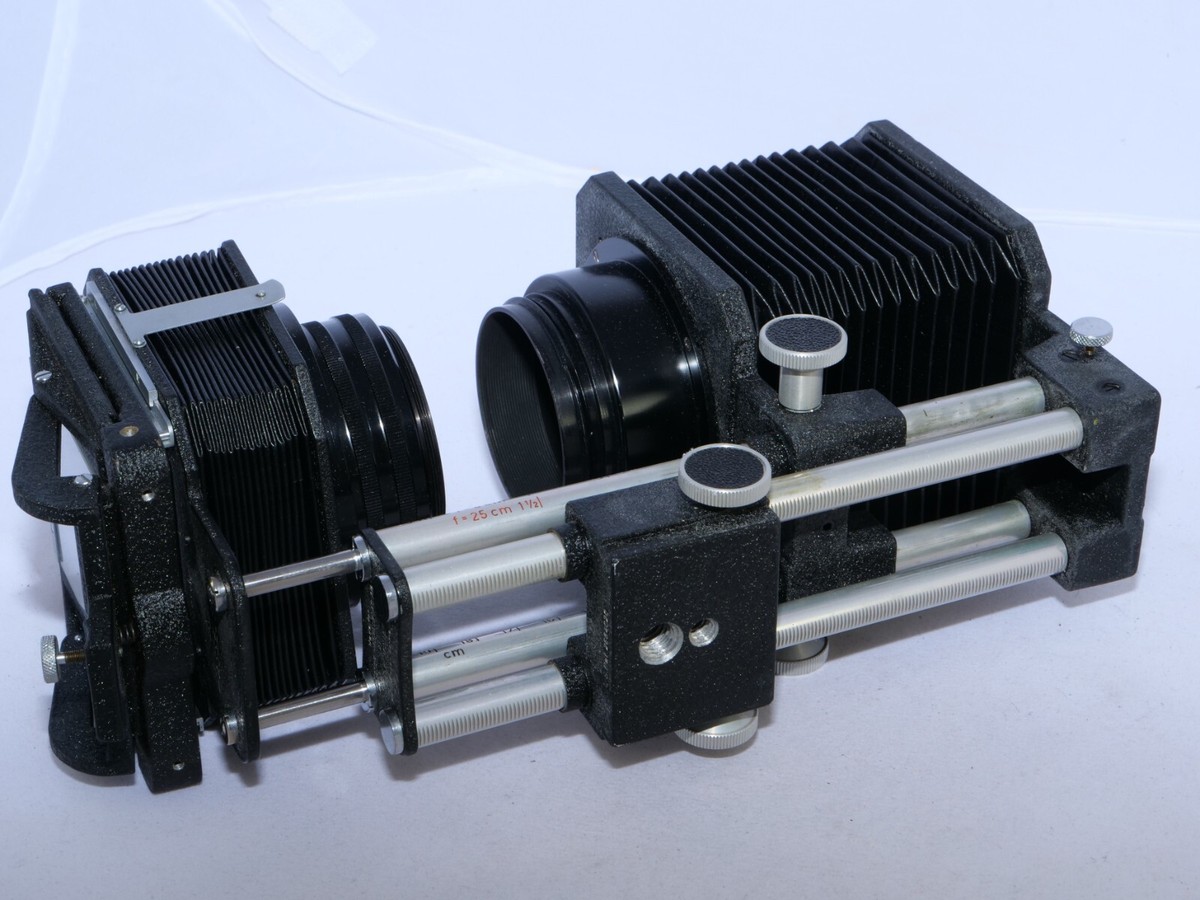 Early Hasselblad 1000F / 1600F Extension Bellows & Slide
