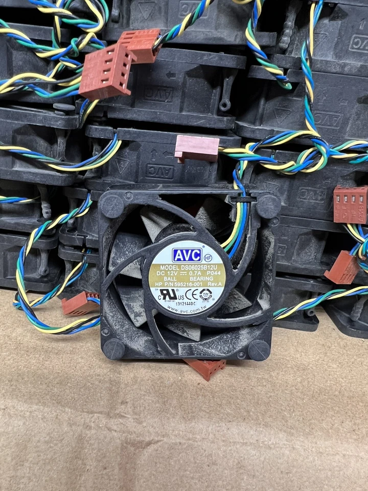 LOT Of 33 OEM DS06025B12U AVC HP Elite Desk 800 G1 USFF Cooling Fans - Image 2 of 3