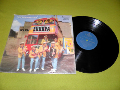 Os Brasileiros - Na Europa - RARE 1958 Brazil 1st Press LP / Samba Bossa Cumbia