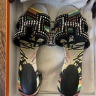 Women’s Hermes Oasis Velvet Goatskin/Studs Sandals — photo 3