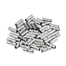 50 Butt Crimp Connector Uninsulated 22-18 GA gauge AWG Terminal Splice Car Radio