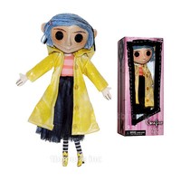 10 Coraline Doll Raincoat Poseable Replica Doll Prop Neca Rain Coat Neil Gaiman 10 Coraline Doll Raincoat Poseable Replica Doll Prop Neca Rain Coat Neil Gaiman