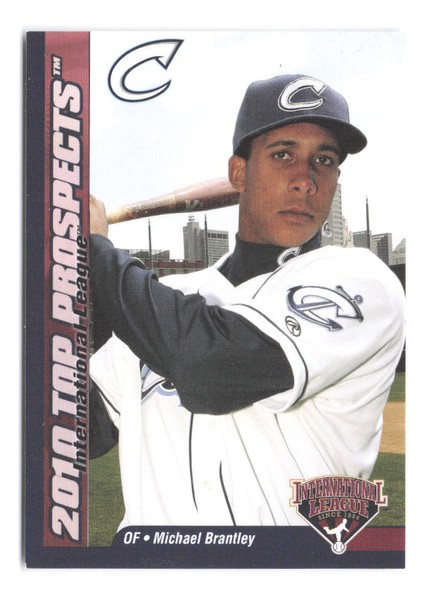 Choice International League Top Prospects 2010 Michael Brantley 8 Pre-RC novato
