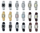 Casio Women's LTP-V007 Waterproof Stainless Steel/Leather Watch