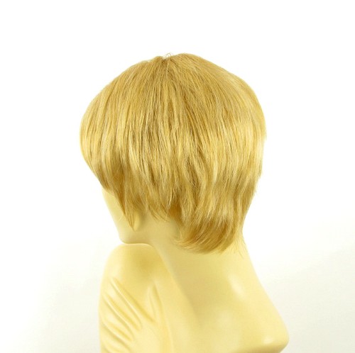 short wig for women golden blond clear ref: elsa lg26 PERUK - Picture 4 of 8